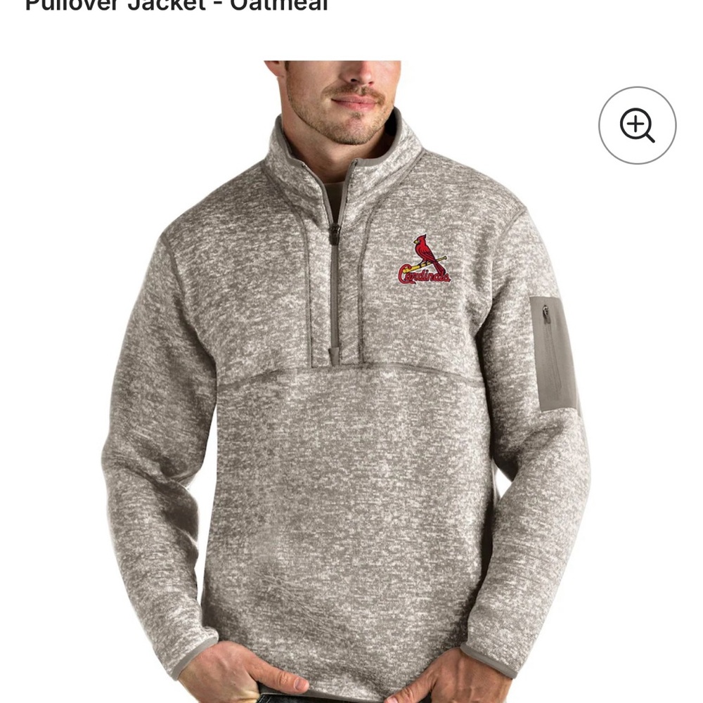 St Louis Cardinal quarter zip